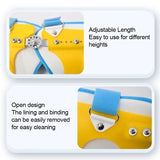 Children's Knee Fixation Support-Adjustable Ankle Joint Support-Suitable for Leg Fracture Sprain Rehabilitation Correction