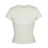 Threaded Cotton Round Neck Base Clothing