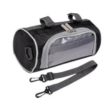 Bike Handlebar Front Water Resistant with Adjustable Strap Handy Men's Shoulder Small Bicycle Handle Bar Bag