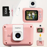 Upgraded 180-degree Flip Digital Camera As Birthday, Holiday, And Christmas Gift Includes A 32GB SD Card For Easy Carrying