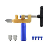 2 In 1 Ceramic Tile Glass Cutting Cutter One-Piece Cutter Wheel Knife Portable Multifunctional Glass Ceramic Tile Cutting Tool