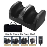 Electric Foot Massager with Shiatsu, Health Care Therapy, Relaxation. Infrared Heating, Body Massager. Heat Deep Muscles, Kneading Roller. Salud.