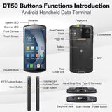 Urovo DT50 Waterproof Industrial pda prices Data Collectors Android Barcode Scanner red handheld pdas for Inventory Warehouse