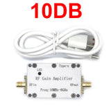 LNA 10M-6GHz Gain 10DB 20DB 30DB 40DB High Flaess RF Power Amplifier Drive Signal 433M 915M 1.2G 1.5G 2.4G 5.8G