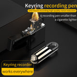 Digital Smart Audio Recorder Keychain Sound Pen Noise Reduction MP3 Music Player Mini Voice Recording