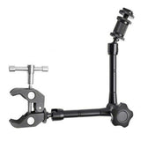 11'' Articulating Margic Arm 1 x Super Clamp Clip Crab Pliers New Magic Arm with Super Clip Clamp Phone Clip Articulating Arms