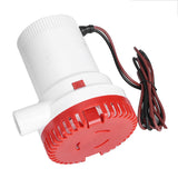 2000GPH Boat Water Discharge Marine 12V Electric Bilge Ignition Protected Pump