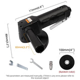 Pneumatic with 4 Inch Grinding Wheel Polishing hine Cutting Professional Angle Grinder for Metal Wood
