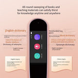 New portable scanning pen reader with voice touch screen support for WiFi Chinese/English translation devices