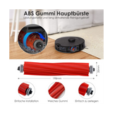 Accessory Set for S7 Pro Ultra/S7 MaxV Ultra, 6 X Dust Bags, Main Roller Brush Robot Vacuum Cleaner Accessories