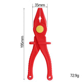 Labor-Saving VDE Electrician Plastic Pliers 1000V Insulated with Anti-Burn Glass Fiber for Hand Tools