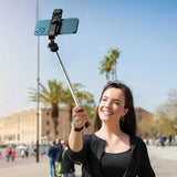 Portable 41 Inch Selfie Stick Phone with Wireless Remote Extendable Tripod Stand 360 Rotation For iPhone Samsung Xiaomi