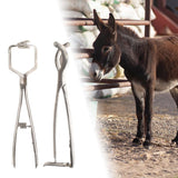 Stainless Steel Bander Livestock Castration Solution Heavy Duty Opener Castrating Plier for Lambs Caes Piglets Veterinary