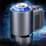 1pc Car Cooling And Heating Smart Cup With Temperature Control For Travel, 12V Coffee Tea Drinks Mug Heating