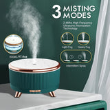 1pc 500ml/17.6oz 7 colors Cool Mist Humidifier with Aromatherapy Diffuser, 3 Mist Modes, Waterless Auto-Off