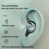 MD528 Bone Conduction Earbuds Bluetooth 5.2 Earphones HiFi Wireless Headphone Sleep Sports Waterproof Invisible Headset Hot Sale