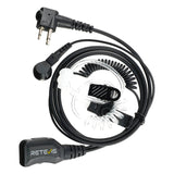 EAK007 High end walkie talkie air guide earphone with adjustable volume and Kevlar cable/electromagnetic type