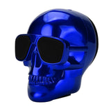 Plating Skull Portable Wireless Bluetooth Speaker Mini Subwoofer Stereo with DSP Compatible Phone/PC Outdoor Car Waterproof Audio