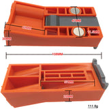1 PCS 2 Hole Woodworking Angled Hole Drill 2 Hole Woodworking Locator With Drill Hole Bit Guide Tool
