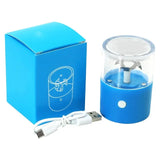 CRUSHER Mini Electric Tobacco Grinder Portable USB Charging High Speed Rotating Blade Dry Herb Grinders for Smoking Accessories