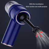 3 In 1 High Power Air Blower with LED Light USB Rechargeable Wireless Vacuum Cleaner Mini Cleaning hine for Car Home Keyboard