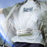 Portable Personal 5000mAh Wearable Body Belt Adjustable Electric Powerful Fan for Outdoor Hiking Tent