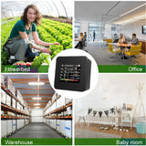 14 in 1 Quality Monitor Tuya WIFI CO/CO2 Detector Real Time Monitoring BIG Display Home Air Test Kits APP Control B