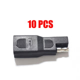 10 PCS Sae to SAE Polarity Reverse Quick Disconnect Cable Plug Adapter for Solar Panel Battery