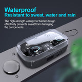 Wireless Bluetooth Headphones Smart Touch Control Play Headphones Active Noise Removal For Sport X10