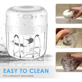 Mini Electric Garlic Grinder Chili Vegetable Chopper 100/250ML Wireless Portable Mixer hine Crusher Kitchen Blender
