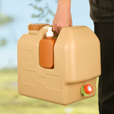 20L Portable Jug with Spigot and Soap Dispenser - Water Storage Carrier for Camping, Fishing, Picnic, Hiking