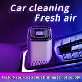 1pc Portable Car Air Purifier with USB Type-C, 3 Speeds, and Night Light