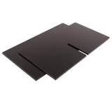 Acrylic Book X-Shaped Display Stand Cookbook Recipe Menu Magazines Storybook Holder for Display,Black S