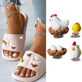 3D Chicken Hole Charms DIY Matching Decoration,Manual Shoe Accessories Cute Buckle Fashion Decor