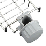 Adjustable Faucet Drainage Shelf Stainless Steel Hot Sink Kitchen Sundries Storage Rack Hanging Storage Rack Holder For Bathroom