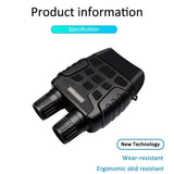 NV3180 Full HD 720P Camera Binoculars Infrared Digital Night Vision Hunting IR Telescope Zoom Optics 2.3 Screen