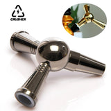 CRUSHER One-to-Two Hose Connection Joint Hookah Pipe Adapter Bifurcate Sheesha Cachimbas Narguile Chicha Accessories