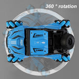 Rotating Drift Music Light Charging Remote Control 4WD Off road Climbing Children's Electric Toy Car