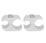 Wheelchair Pipe Clamp Flexible Stepper Aluminum Alloy Rehabilitation Equipment Accessory 19mm 25mm/19mm X 22mm