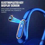 Rechargeable Portable Neck Fan - Ideal for Outdoor Sports and Hands-Free Cooling