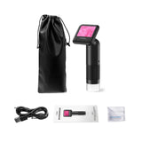 APEXEL APL-MS008 Handheld Digital Microscope 12X-24X Magnification for Kids 2.0 Inch LCD Screen Electronic Magnifier Camera