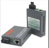 1 Pair HTB-3100AB 20KM AB 10/100Mbps Optical Media Converter Mode Single Fiber SC Port A 1310nm-TX, B 1550nm-TX