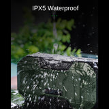 Waterproof Solar Powered Emergency Radio Camping Hand Crank Power Bank