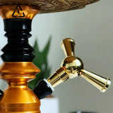 CRUSHER One-to-Two Hose Connection Joint Hookah Pipe Adapter Bifurcate Sheesha Cachimbas Narguile Chicha Accessories