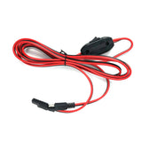 180cm 14AWG TO SAE Quick Disconnect Extension Cable 2 Pin Connection Cord Plug for Camp Trailer Solar Panels Battrey