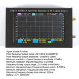 4.3-inch ZQ6 Analyzer with Radio Frequency Signal and Tracking Source 35MHz-6000MHz Spectrum Analysis hine