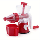 1pc Household Small Manual Juicer Squeezer, Thickened Fruit Squeezing Multifunctional Detachable Kitchen Hand Shaker Juice Maker
