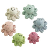 Baby Puzzle Cup Children's Early Educational Sailing Boat Octopus Stacking Cups Ring Tower Straw Bath Toys