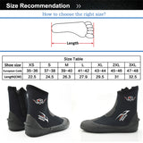 5MM Neoprene Boots Shoes Thermal High Rise For Water Sports Cuba Diving Snorkeg Rafting Men And Women Dropshipping