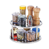 Turntable Cupboard Organizer, Lazy Susan,Multi-Functional Rotating Spice Rack For Kitchen Storage